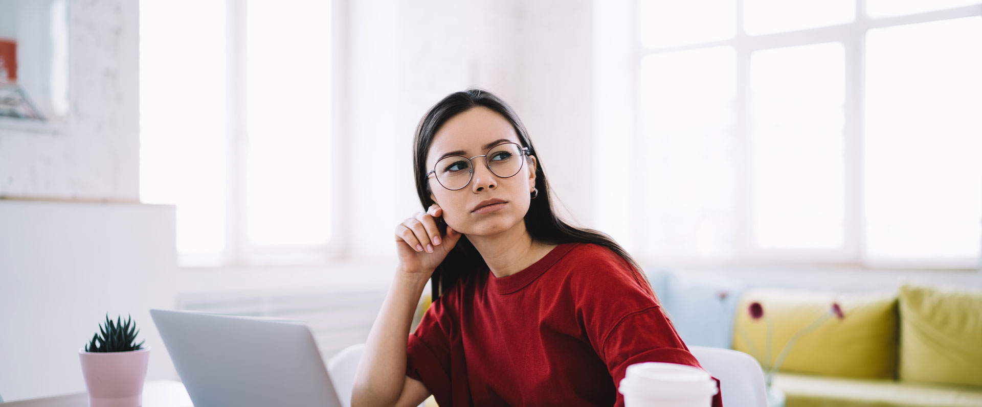 Someone thinking about when she's least likely to get pregnant