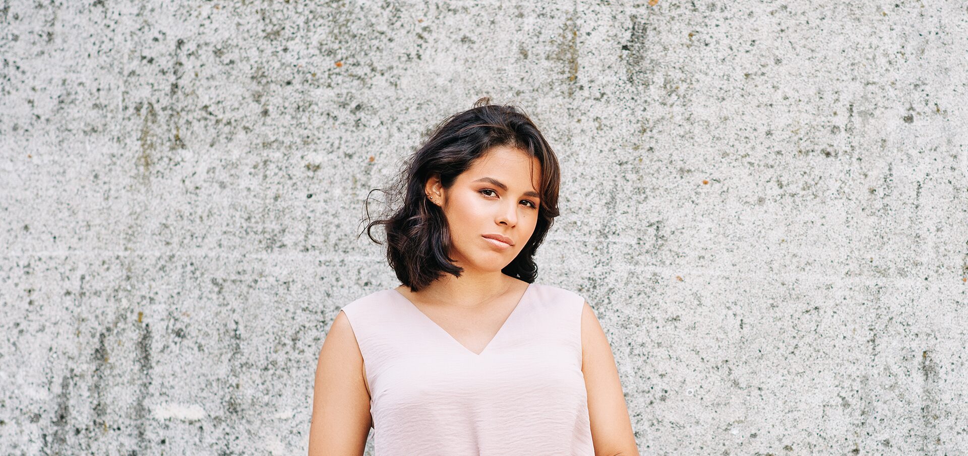 a woman feeling stressed during pregnancy during the holidays