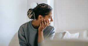 Woman wondering if she could be pregnant and not know it